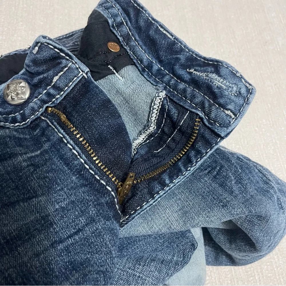 Miss me Women’s Mid-Rise Distressed Blue Jeans 32 - Picture 10 of 16